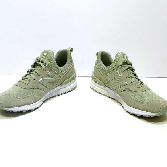 New Balance 574 WS574SND Sneakers Women's 10 Suede Mesh Upper Fresh Foam Midsole - Picture 4 of 15